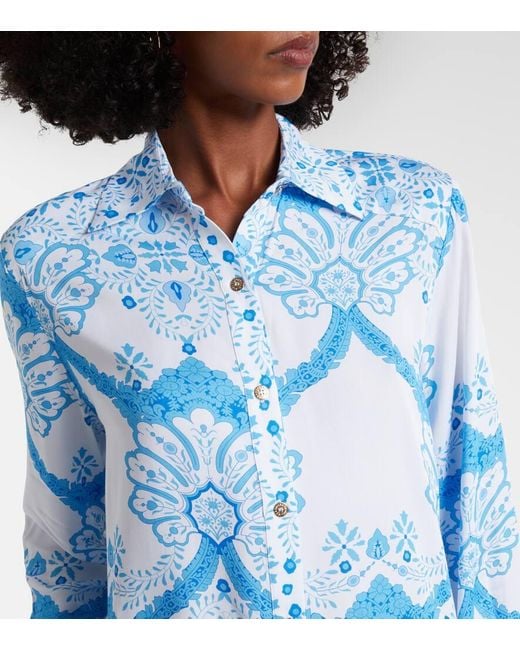 Chemise Paige Imprimee Melissa Odabash en coloris Blue
