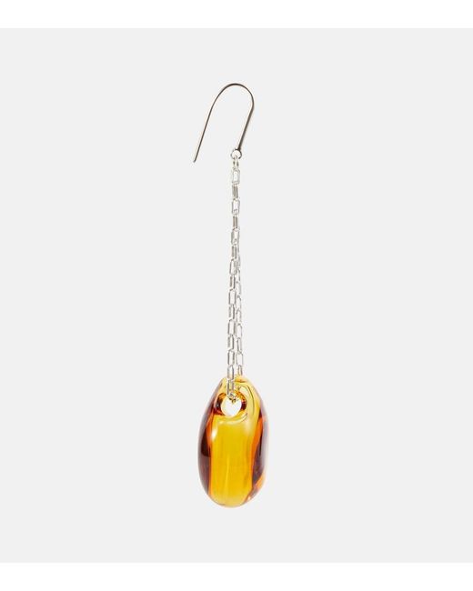 Isabel Marant Yellow Bubble Drop Earrings