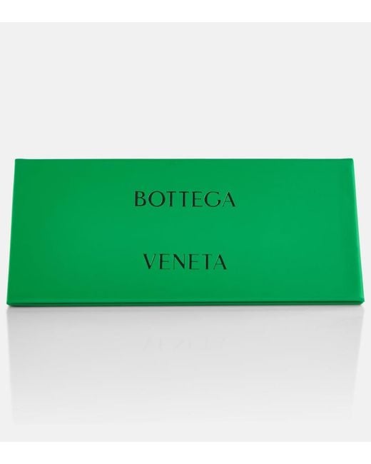 Bottega Veneta Brown Sardine Aviator Sunglasses