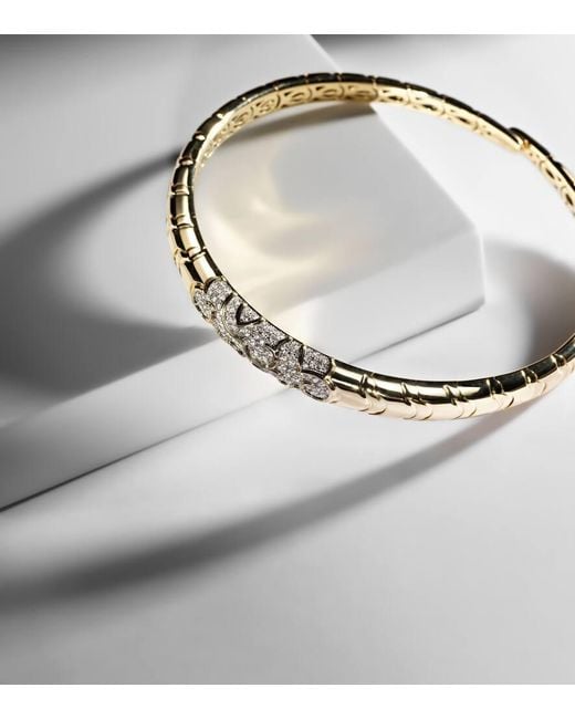 Marina B Metallic Choker Onda Aus 18Kt Gelbgold Mit Diamanten