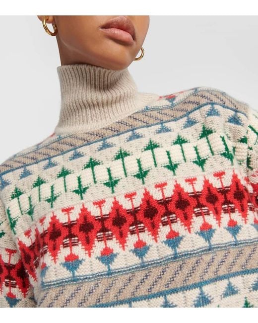 Pull En Cachemire Loro Piana en coloris Red
