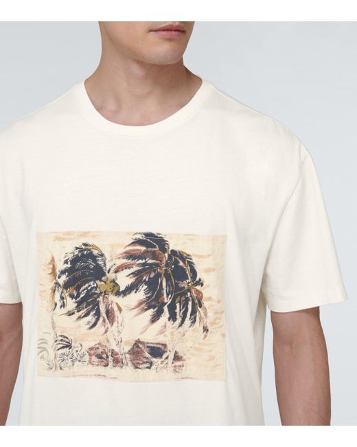 Mytheresa Homme Vêtements Tops & T-shirts T-shirts Manches courtes T-shirt imprimé en coton 