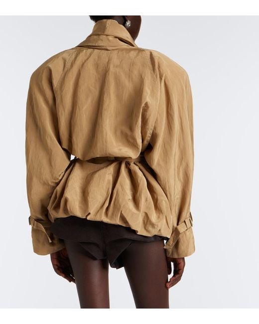 Magda Butrym Natural Belted Technical Jacket