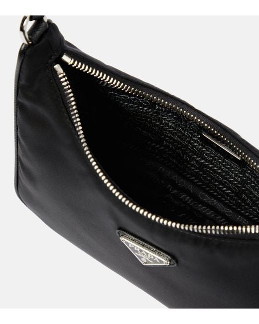 Prada Black Re-Edition 2005 Re-Nylon Shoulder Bag
