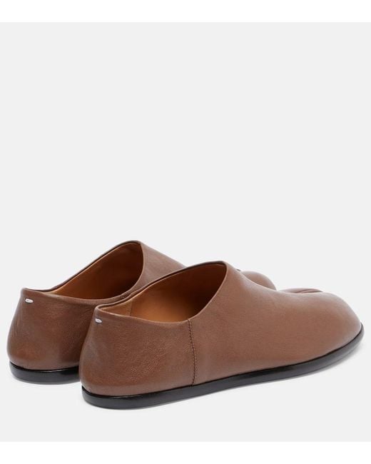 Slip-On Tabi Babouche di Maison Margiela in Brown