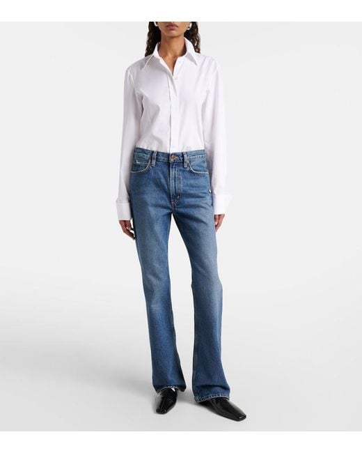 Agolde Blue Leena Flared Jeans