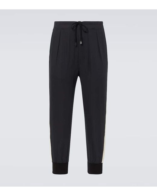 Pantaloni Sportivi di Tom Ford in Blue da Uomo