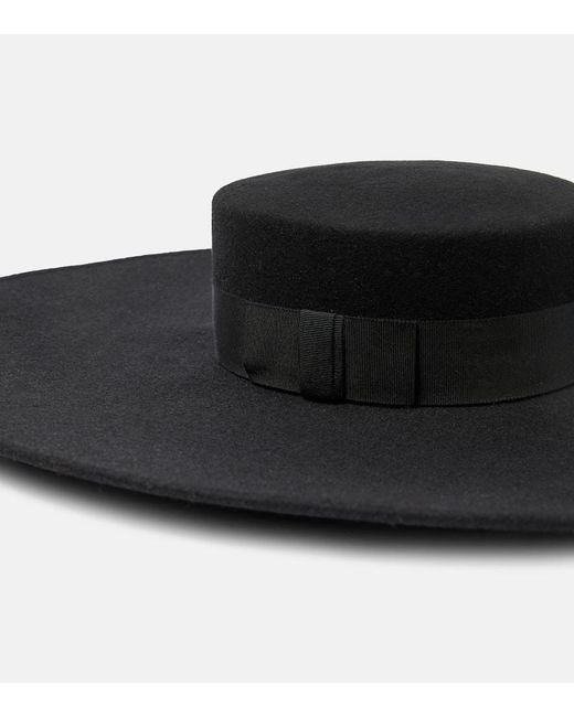 Cappello in lana di Nina Ricci in Black