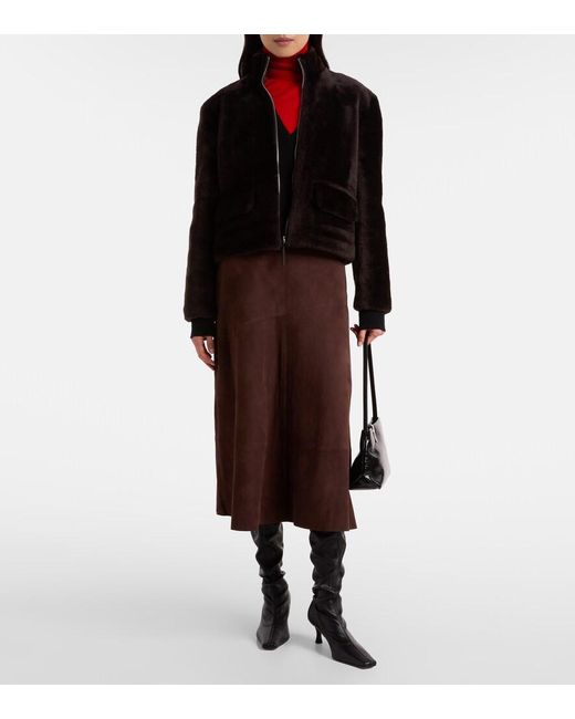 Proenza Schouler Black Label Scarlett Shearling Jacket