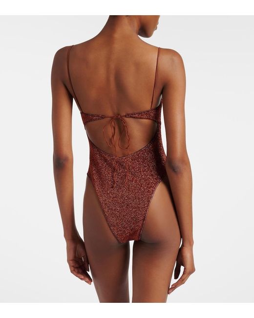Oseree Red Lumiere Swimsuit