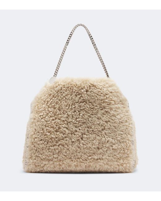 Stella McCartney Natural Falabella Medium Shoulder Bag