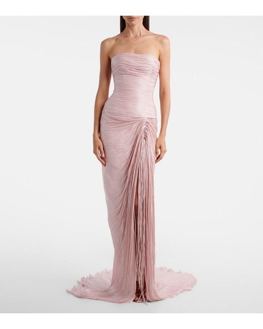 Abito Lungo di Marmar Halim in Pink