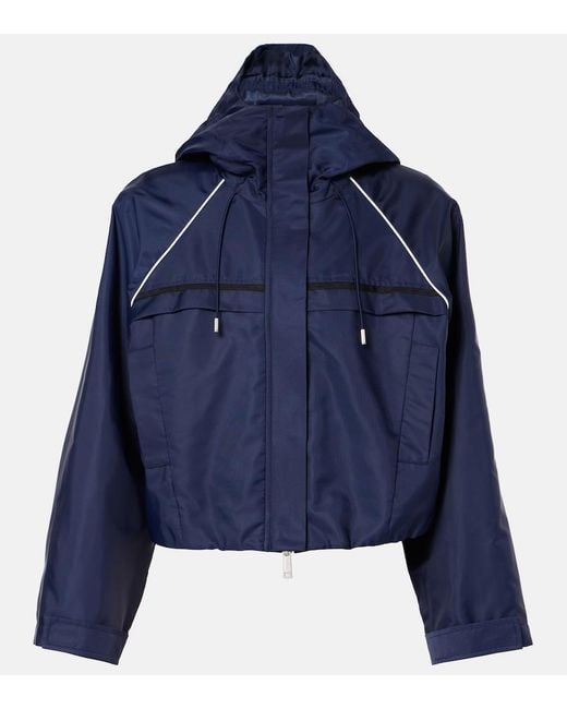 Self-Portrait Blue Technical Jacket
