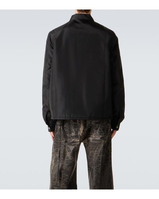Rick Owens Black Drkshdw Technical Jacket for men