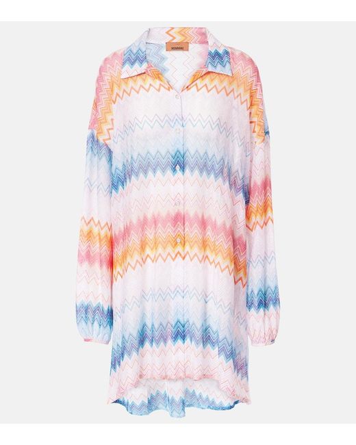 Missoni Multicolor Zig Zag Kaftan