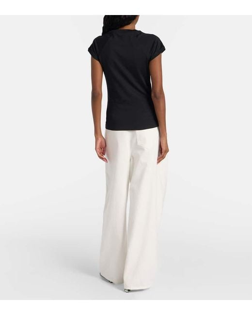 T-Shirt Anagram di Loewe in Black