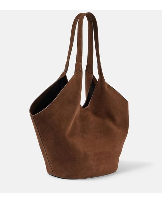 Aesther Ekme Brown Phantom Large Suede Tote Bag