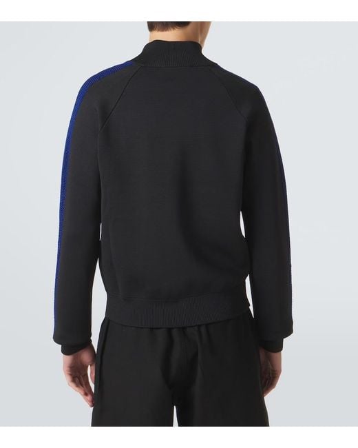 Wales Bonner Blue Tide Zip-Up Cardigan for men