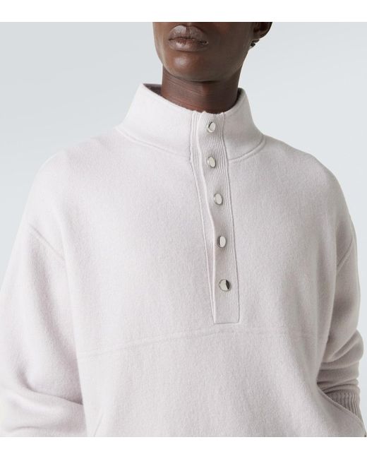 Allude Pullover Aus Wolle Und Kaschmir in White für Herren