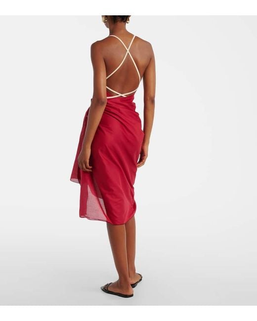 Pareo Cabine di Eres in Red