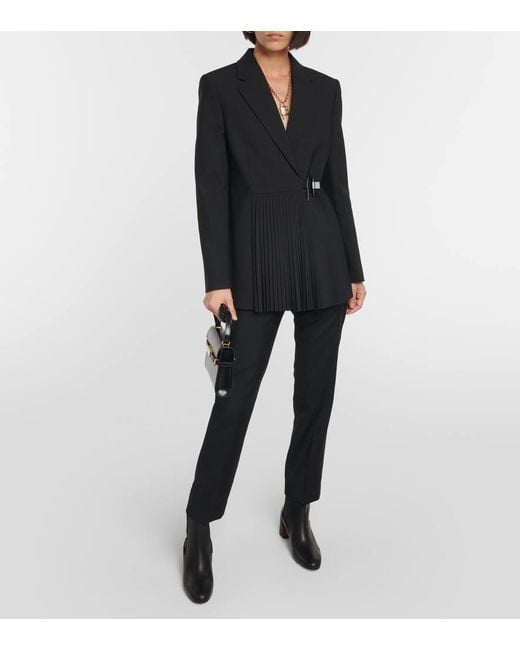 Christian Louboutin Black Turelastic 55 Leather Boots