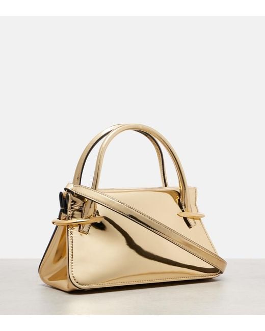 Givenchy Natural Pinch Metallic Leather Tote Bag