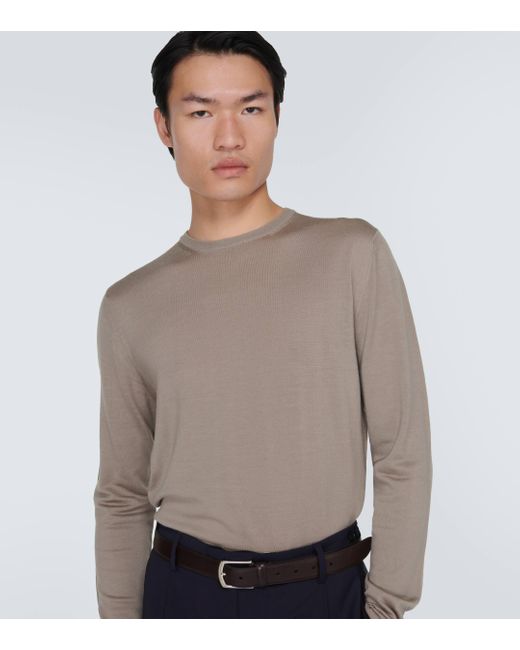 Barena Natural Ato Brunal Wool Sweater for men