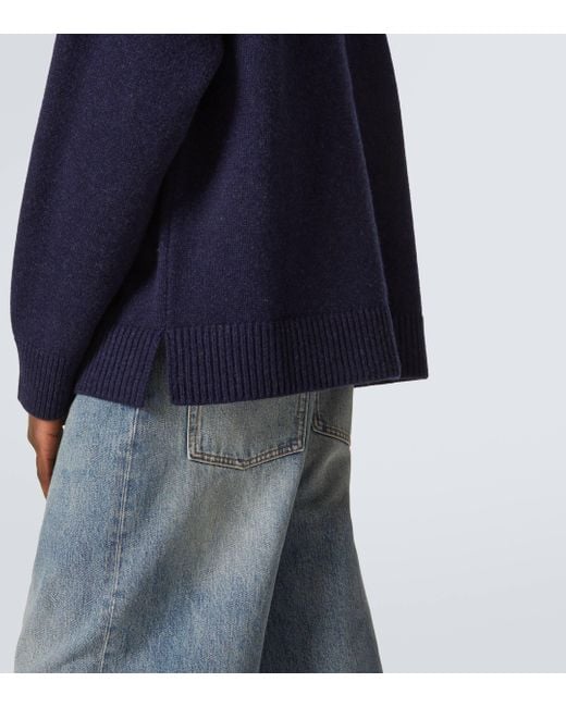 Loewe Blue X Suna Fujita Submarine Half-zip Sweater for men