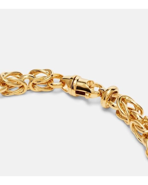 Totême  Metallic Byzantine 24Kt-Plated Choker