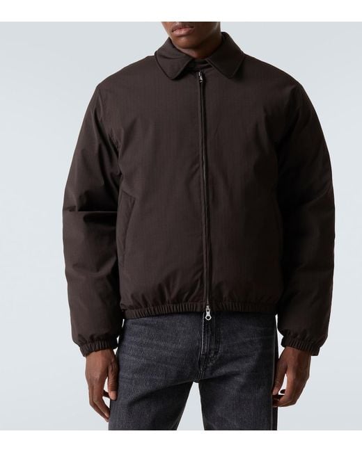 Our Legacy Black Avenue Down Jacket for men