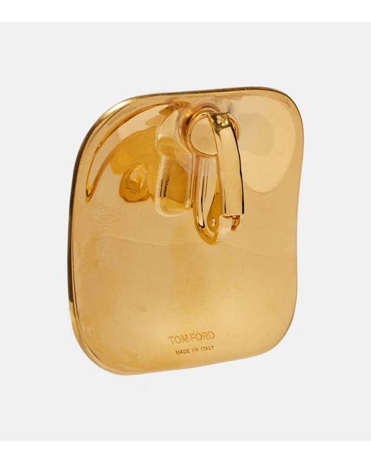 Tom Ford Natural Clip-Ohrringe Amy
