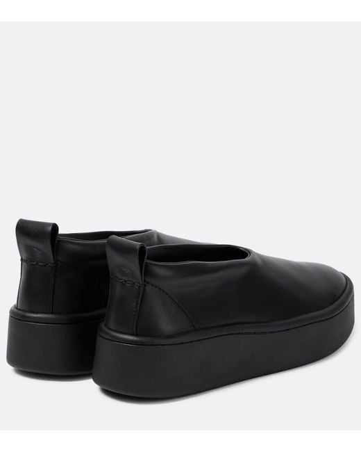 Sneakers Slip-On di Jil Sander in Black