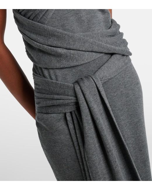 Vestido Drapeado J.W. Anderson de color Gray