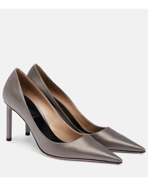 Tom Ford Brown Betty 85 Satin Pumps