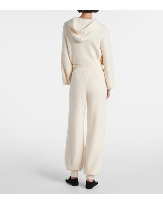 Loro Piana Natural Mersey Cashmere Sweatpants