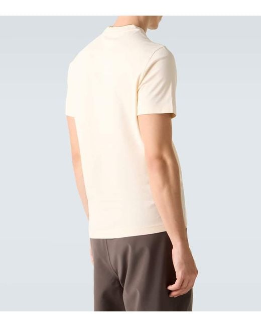 Moncler Natural Archivio Cotton Jersey T-Shirt for men