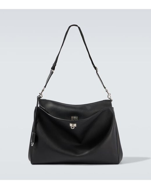 Balenciaga Crossbody Bag Rodeo Aus Leder in Black für Herren