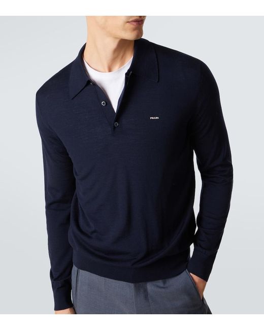 Polo di Prada in Blue da Uomo