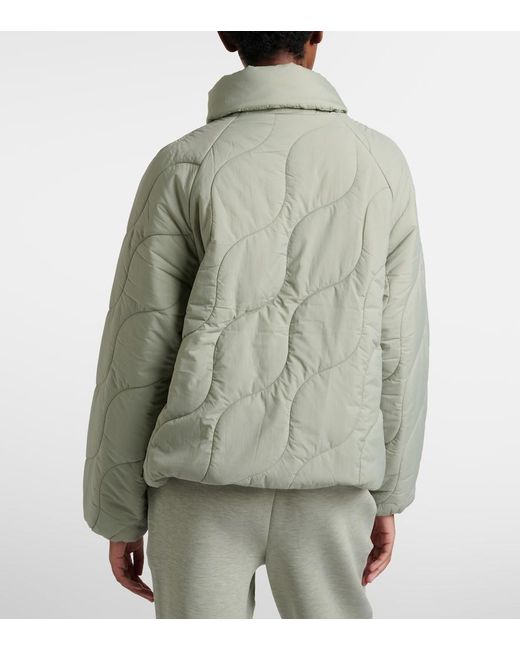 Varley Green Fabia Quilted Jacket