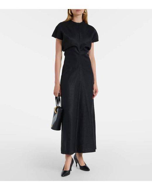 Herbert Levine Black Pure And Simple Leather Pumps