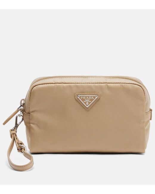 Prada Natural Re-Nylon Small Pouch