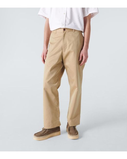 Junya Watanabe Natural X Brooks Brothers Gabardine Chinos for men