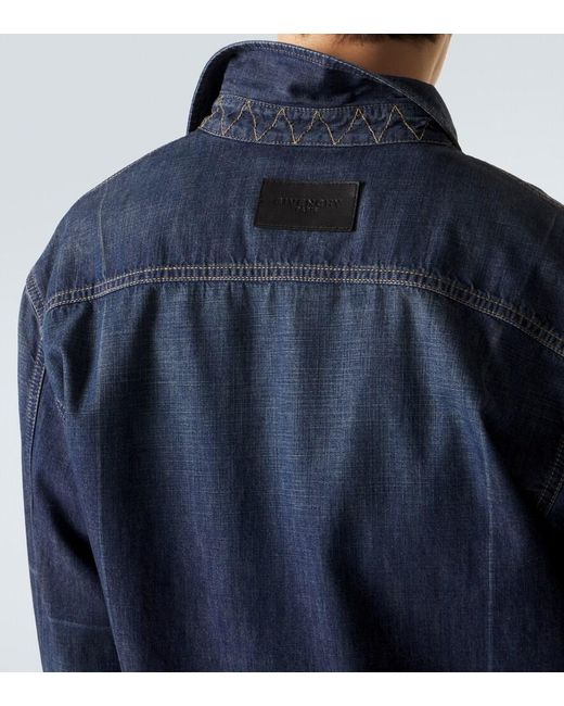 Camicia di Givenchy in Blue da Uomo