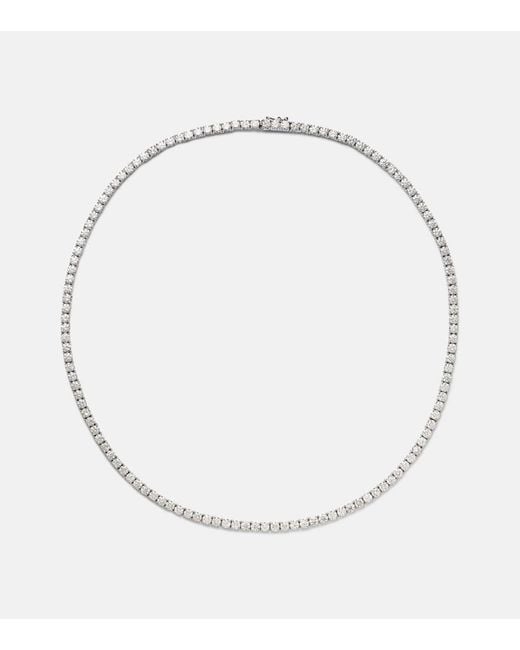 Anita Ko White Hepburn Large 18Kt Choker With Diamonds