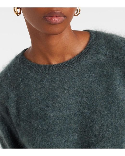 Lisa Yang Green Pullover Lexia Aus Kaschmir