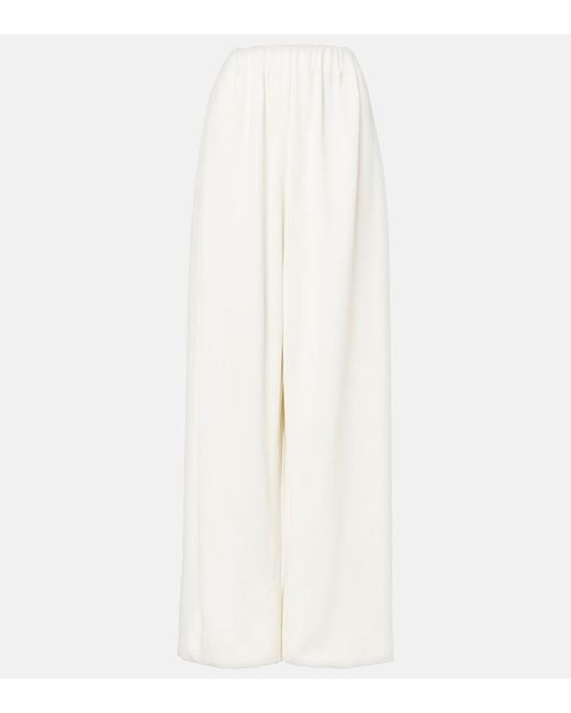 FFORME White Dayne Wide-Leg Pants