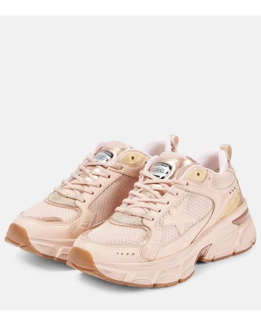 Golden Goose Deluxe Brand Pink Sneakers