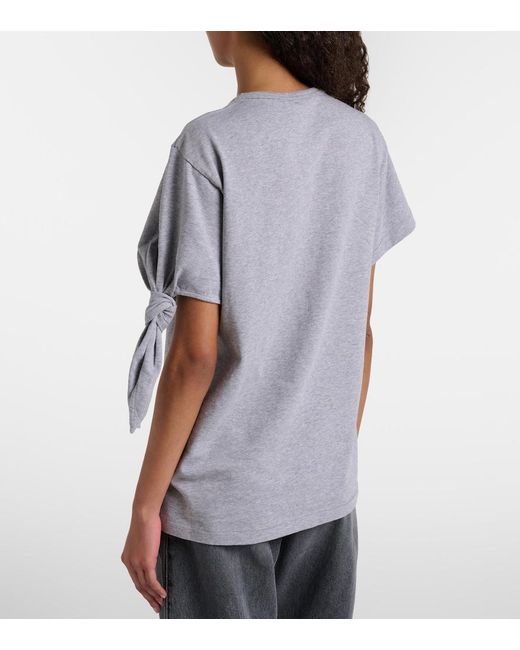 J.W. Anderson Gray Cotton Jersey T-Shirt