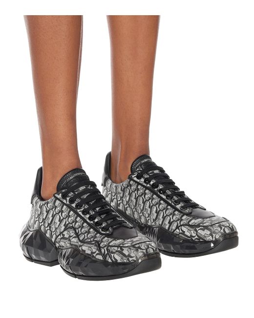 jimmy choo diamond trainers