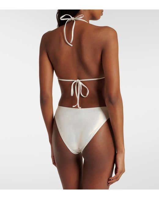 Slip bikini Martinique di Melissa Odabash in White